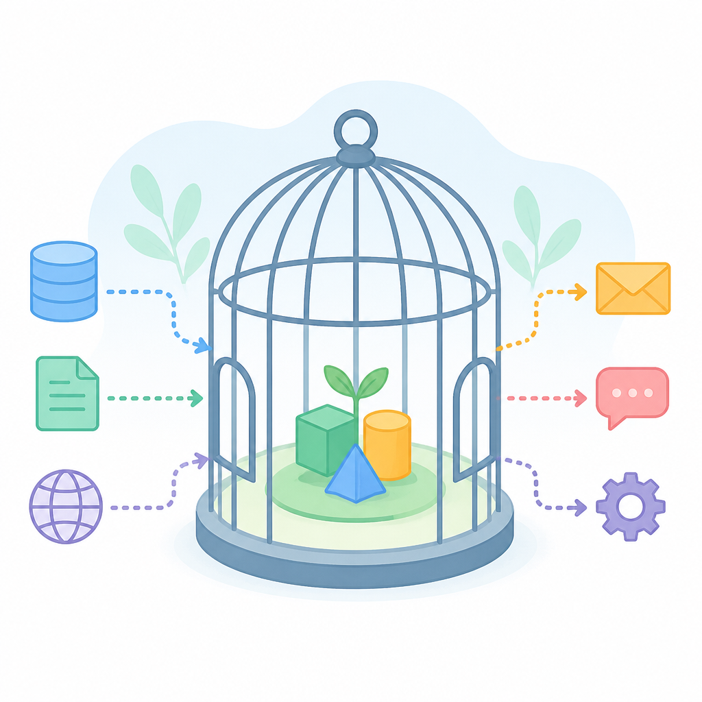 caged システムの仕組みと構成要素